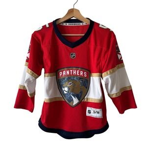 Kids Florida Panthers NHL Hockey Jersey Aaron Ekblad 5 Red Youth S / M